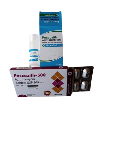 Poccozith 250 / 500mg. Tab( azithromycin)