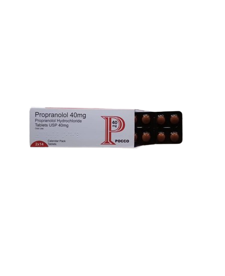 Propranolol 40 mg tab